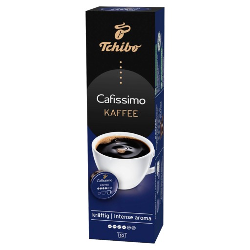 TCHIBO CAFISSIMO Kapsule káva Kaffee kräftig intenzívna aróma 10 kapsúl