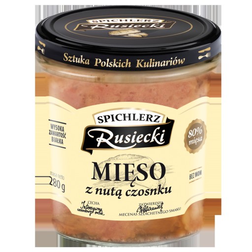 Spichlerz Rusiecki Mäso s nádychom cesnaku 280G