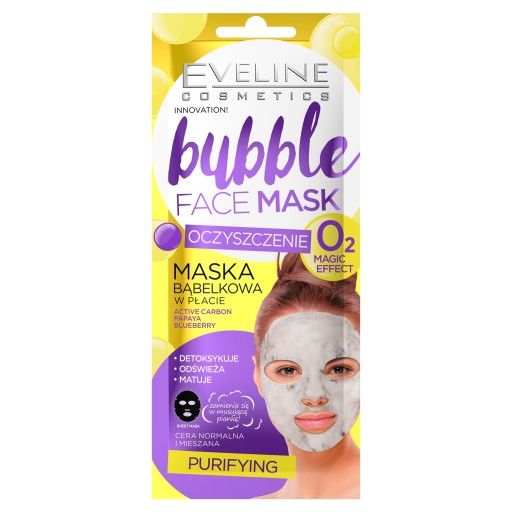 Eveline MASK Purifying Sheet Mask 1 ks.