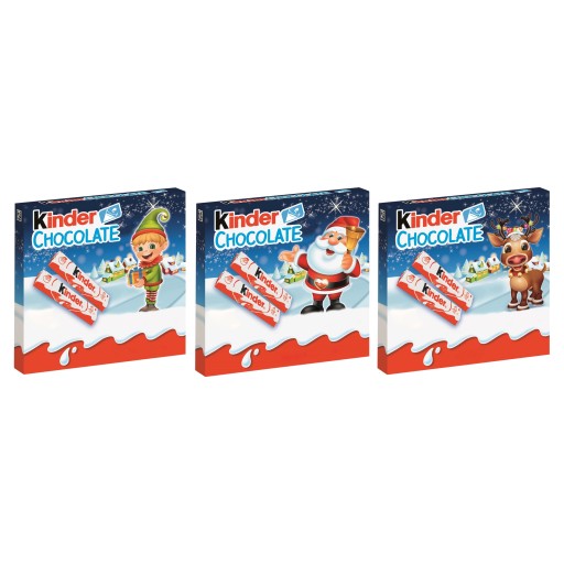 MLIEČNA ČOKOLÁDA KINDER S MLIEČNOU PLNOU