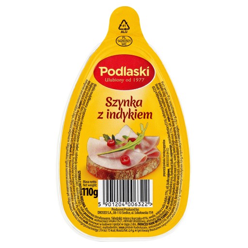 Morčacie šunky Hydina v konzerve drosená 5901204006322