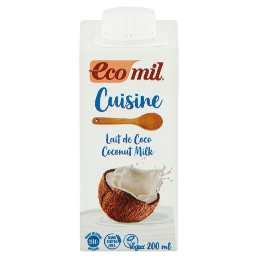 BEZSKLA kokosová smotana na varenie. BIO 200 ml