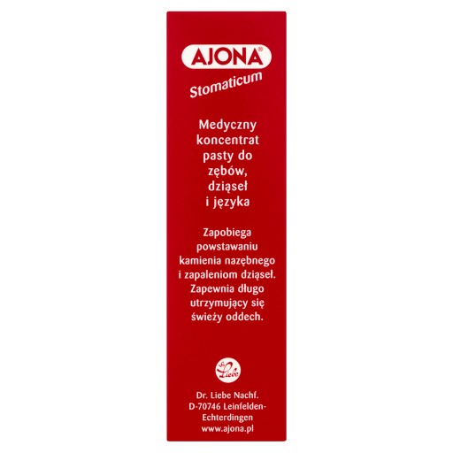 AJONA STOMATICUM zubná pasta koncentrát 6ml