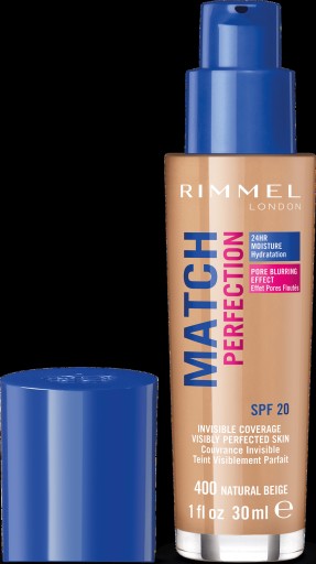 RIMMEL MATCH PERFECTION FOUNDATION 24H 400