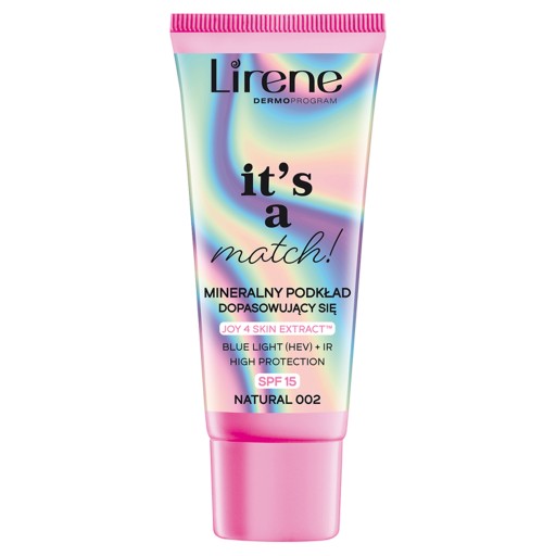 MINERÁLNY PRÁŠOK LIRENE JE TO MATCH 002 NATURAL