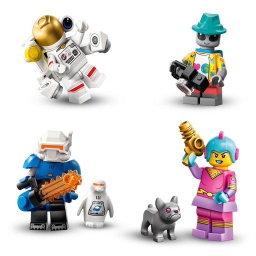 LEGO 71046 Minifigúrky Vesmírna séria 26 LEGO minifigúrok