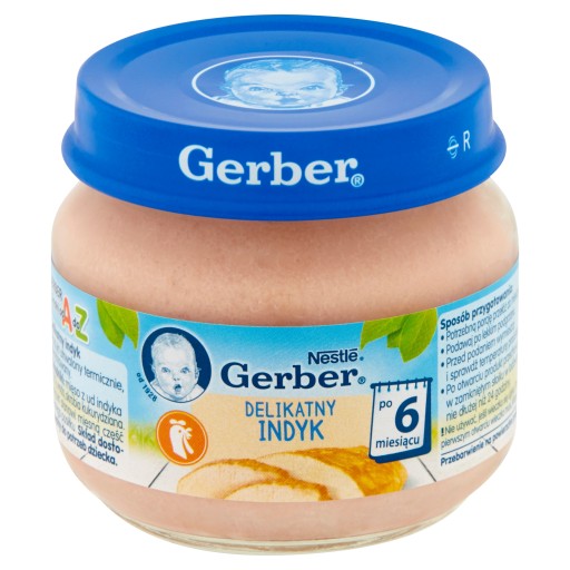 Gerber Dinner Jemná morka pre dojčatá po 6 mesiacoch 80 g