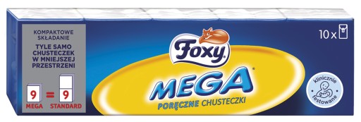 Foxy vreckovky 10x9 Mega (3W)