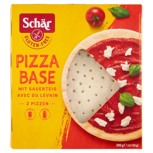 Bezlepkové základy na pizzu (2X150 g) 300g - Schar