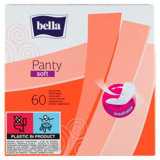 Bella Panty Soft hygienické vložky 60 ks