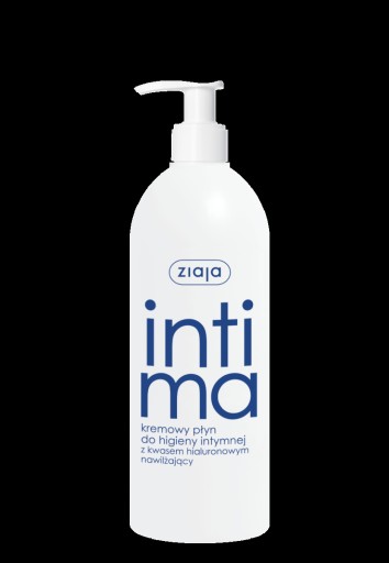 ZIAJA Tekutý prípravok na intímnu hygienu s kyselinou hyalurónovou 500ml