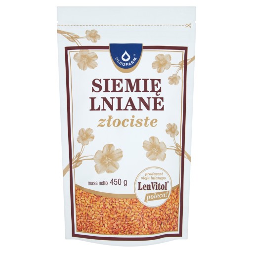 Zlaté ľanové semienko 450 g