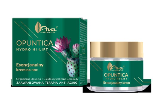 AVA LABORATORIUM OPUNTICA HYDRO HI-LIFT NOČNÝ KRÉM 50 ml