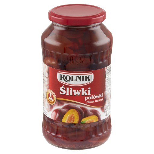 Rolnik Slivkové polovičky kompót na zákusky, koláče 720