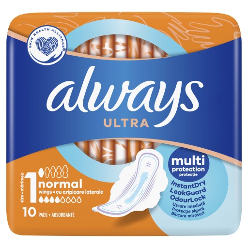 Vždy Ultra normal plus hygienické vložky 10 ks
