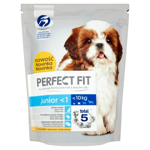 PERFECT FIT JUNIOR SUCHÉ KRMIVO PRE PSY MALÝCH PLEMEN