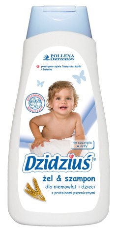 Dzidziuś Gélový šampón pre dojčatá a deti s prot