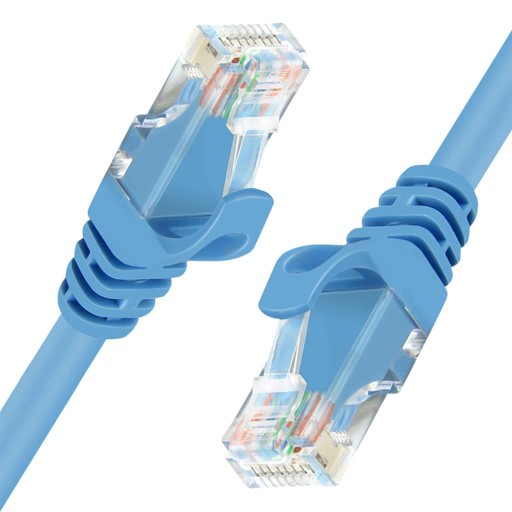 Unitek patchcord kábel UTP CAT.6 LAN kábel modrý 1m