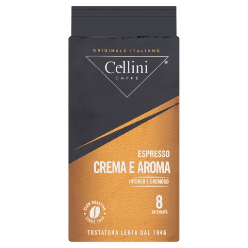 Káva CELLINI CREMA E AROMA 250g, mletá