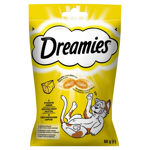DREAMIES mačacie maškrty so syrom 60 g