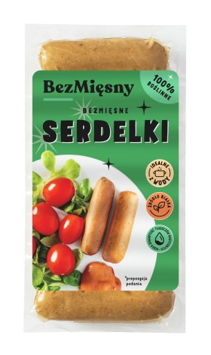 Bezmäsité párky 180 g bezmäsité