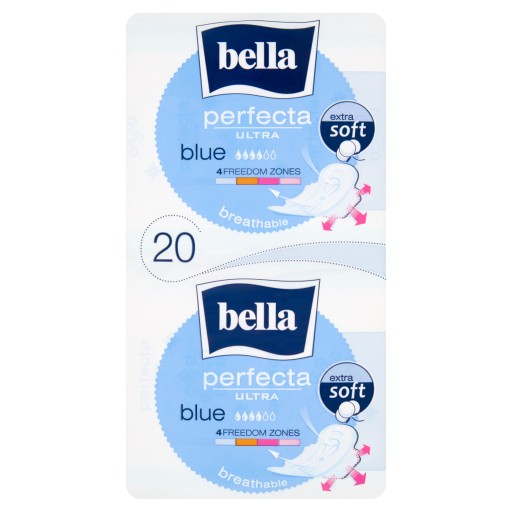 Bella Perfecta Ultra Blue hygienické vložky x20