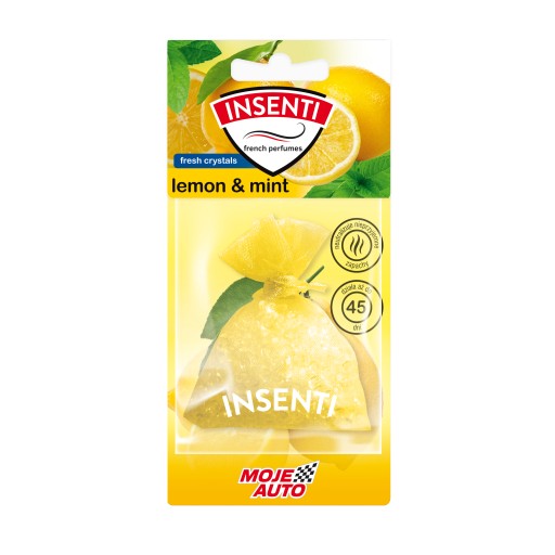 LEMON&MINT vôňa 20g vrecúško s guličkami INSEN