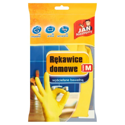 RUKAVICE veľkosť M domáce GUMA Jan Niezbędny