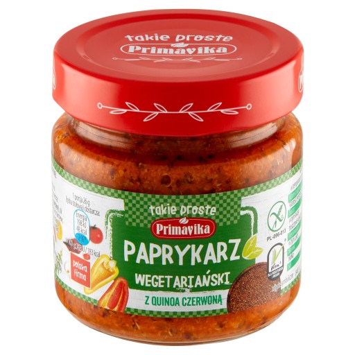 Primavika Vegetariánsky paprykarz s červenou quinoou 160 g