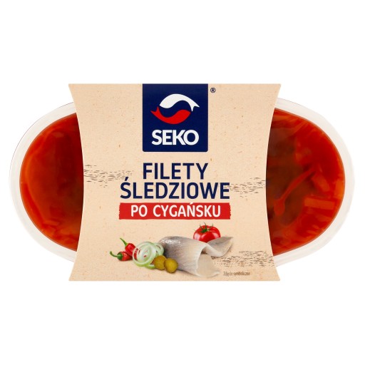Cigánske filety zo sleďa seko 250g