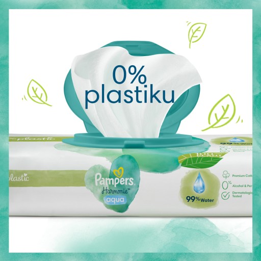 Pampers Harmonie Aqua obrúsky 1 x 10 ks.