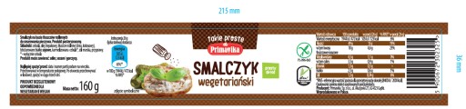 VEGETARIÁNSKA SADLA BEZLEPKOVÁ 160G PRIMAVIKA