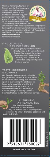 DILMAH Earl Grey 125g Leaf 12 KS