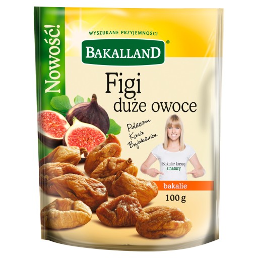 BAKALLAND SELECTION Veľké celé sušené figy 100 g