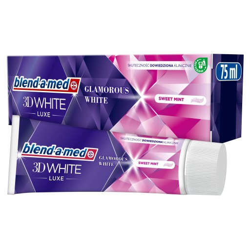 blend-a-med 3D White Luxe Glamorous White Sweet Mint 75 ml