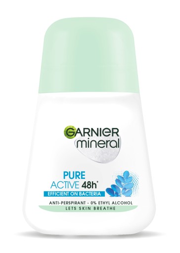 GARNIER ROLL-ON MINERAL PURE ACTIVE 48H