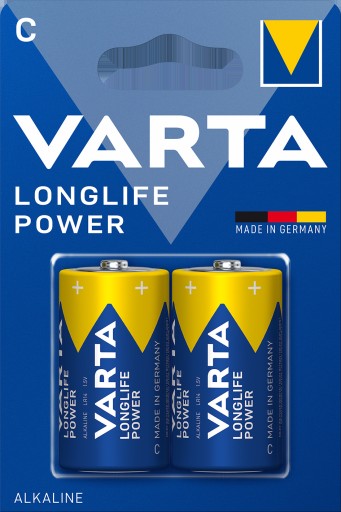 2x batéria LR14 Varta Longlife Power 1,5V B2 UM2