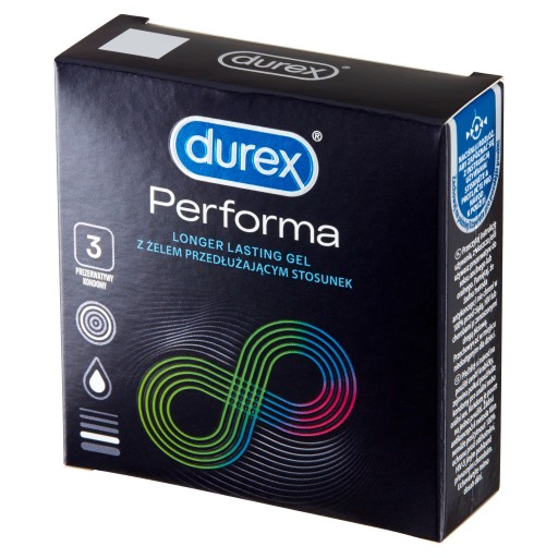 DUREX Performa kondómy predlžujúce styk 3 ks