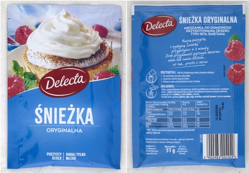 Delecta Śnieżka originál 51 g