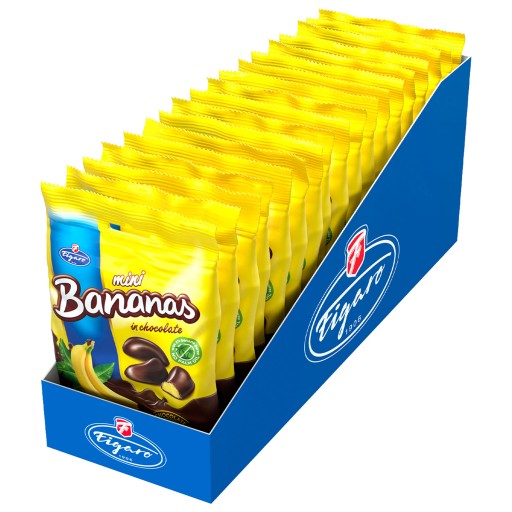FIGARO MINI BANÁN V ČOKOLÁDOVEJ PENE 75G