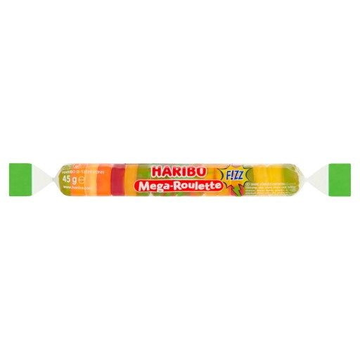 Haribo Mega-Rulette F!zz Kyslé želé 45 g