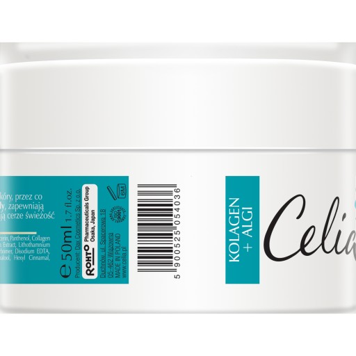 Celia Collagen Hydratačný krém proti vráskam ALGAE 50 ml