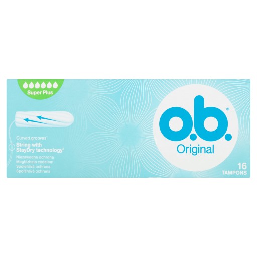 tampóny O.B Originál super plus 16 ks.