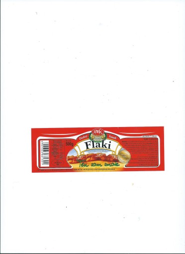 Yabra Tripe Po Zamojsku 500G