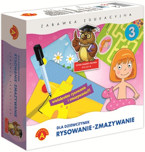 Kreslenie-vymazávanie pre dievčatá Alexander