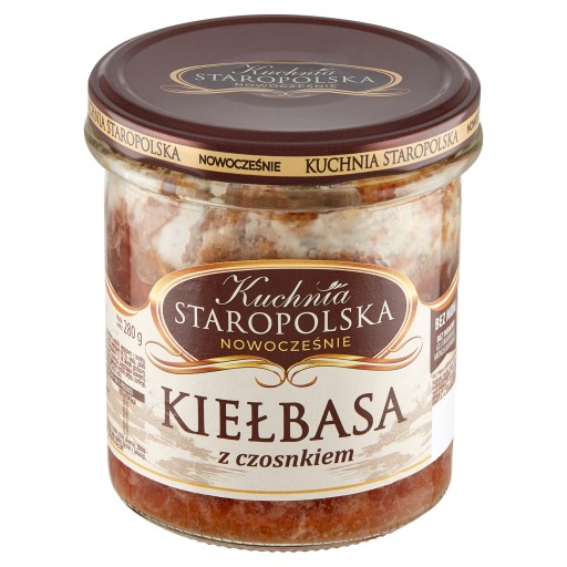 Kuchnia Staropoľská klobása s cesnakom 280 g