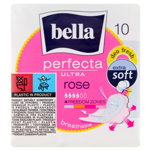 BELLA PERFECTA SANITÁRNE VLOŽKY 10KS ROSE ULTRA