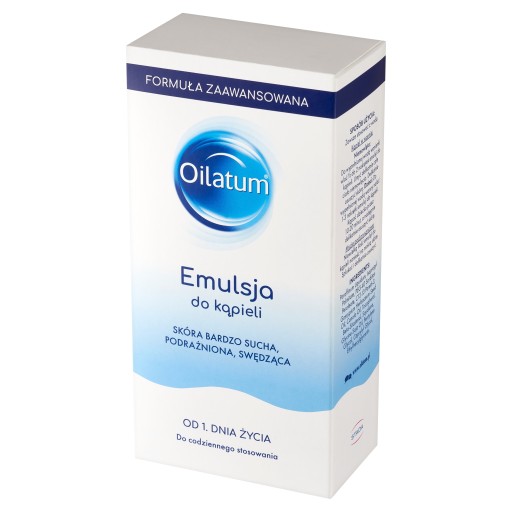 Kúpeľová emulzia Oilatum od 1. dňa veku 250 ml, suchá a atopická pokožka