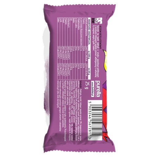 BLUEBERRY & APPLE tyčinka bez pridaného cukru 25 g BeRAW! deti