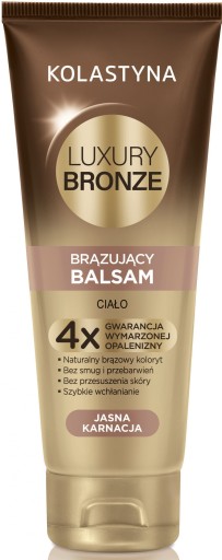 KOLASTYNA LUXURY BRONZING BRONZING LOTION FAIR SKIN 200ml